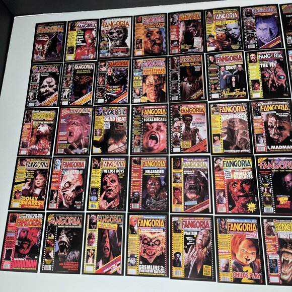 Vtg. 1992 Fangoria Horror Collector Cards Complete Set 90 Cards Comic Images USA - Picture 6 of 14
